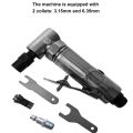 1/4 inch Air Angle Die Grinder 90 Degree Pneumatic Grinding Machine Off Polisher Mill Engraving Tools With Wrench. 