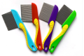 Plastic Lice Flea Hair Cleaner Comb Stainless Steel Hair Grooming. 
