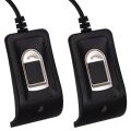 2X Compact USB Fingerprint Reader Scanner Reliable Biometric Access Control Attendance System. 