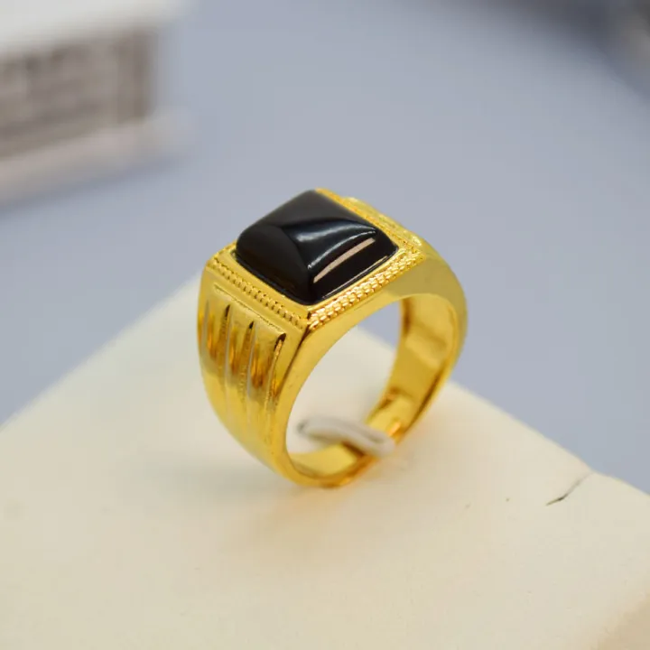 %E3%80%90Cheap%E3%80%91Jin%20Yi%20Cheng%20Jewelry%20Gold%20Plated%20Jewelry%20Cat's%20Eye%20Stone%20Green%20Black%20Treasure%20Ring%20Men's%20and%20Women's%20Gold%20Inlaid%20Jade%20Ring%20-%20Image%206