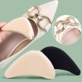 1/2Pair Pain Relief Forefoot Insert Pads Women Sponge Toe Plug Half Insoles Adjustment Reduce Shoe Size Filler Protectors Cushion. 