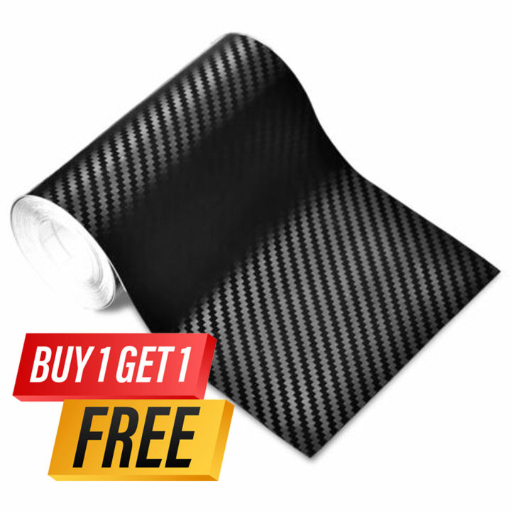 Carbon Fiber Car Protecting Sticker 7x150cm