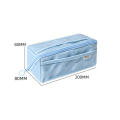 10 Layers Large-capacity Pencil Bag PVC Transparent Pencil Case Large Opening Square Pencil Bag Students Stationery Pouch. 