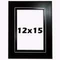 Photo Frame Black Silver Line Photo Frames for Wall Art Picture Frames Photo Frames for Picture Wall Mount & Freestanding Fibber Frames. 