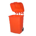 Garbage Bin 84 Lts Center Opening Lid (with wheels). 