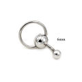 Titanium Steel Round Globe Belly Dance Spike Basic Belly Button Ring Spike for Piercing. 