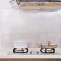 Kitchen Waterproof Oil-proof Lattice Self Adhesive Decor Sticker Wall Paper. 