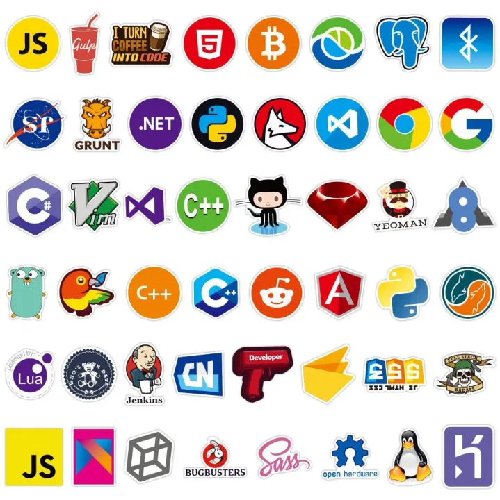 20/40pcs%20Programming%20Stickers%20Languages%20Internet%20Icon%20Logo%20Stickers%20for%20Laptop%20Scrapbook%20Journal%20Kids%20Girls%20Boys%20Stickers%20-%20Image%206