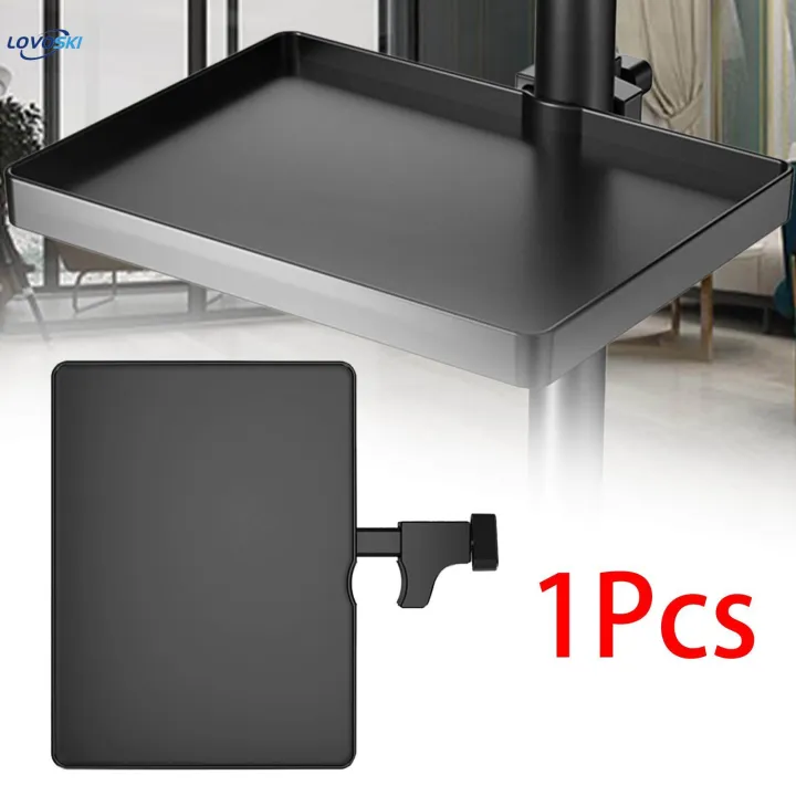 Clamp%20On%20Shelf%20Height%20Adjustable%20Microphone%20Stand%20Rack%20Accessory%20Mic%20Stand%20Utility%20Tray%20Clamp%20Sound%20-%20Image%207