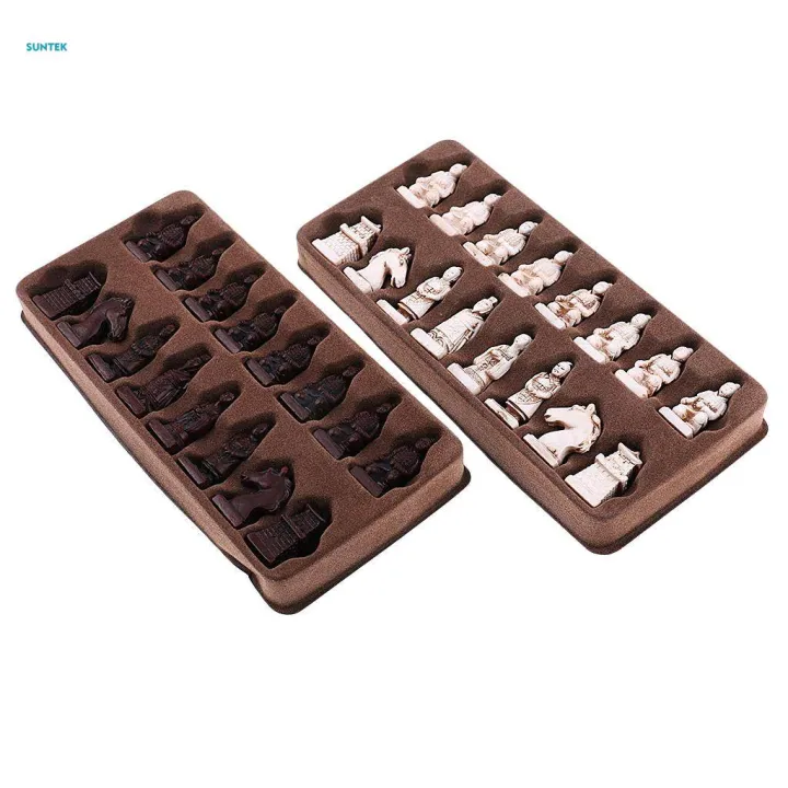 Chinese%20Chess%20Game%20w/%20Folding%20Chessboard+Terracotta%20Army%20Chess%20Pieces%20Set%20S%20-%20Image%206