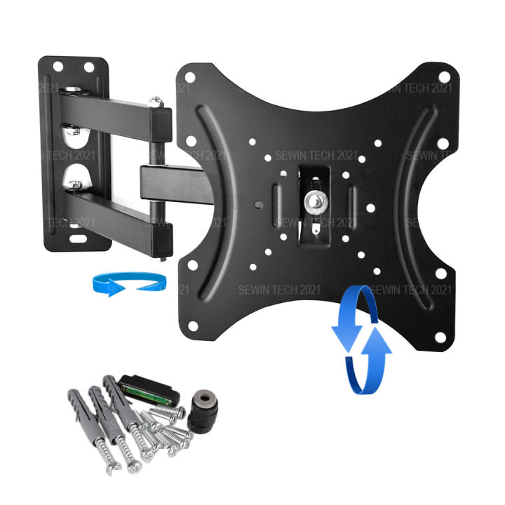 TV Wall Mount Bracket 14-42 Inch LED LCD Adjustable Rotatable Stand