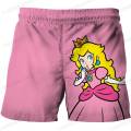 3-14 Year Kids Girls Clothes Tops Shorts Super Mario Brothers Peach Princess Cosplay Costume Mario T-shirt Girls Boys T Shirt. 