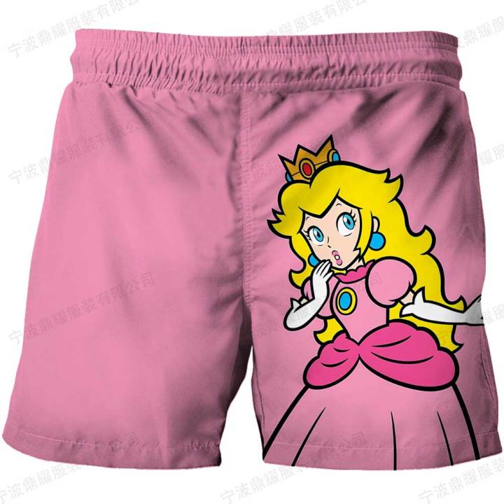 3-14%20Year%20Kids%20Girls%20Clothes%20Tops%20Shorts%20Super%20Mario%20Brothers%20Peach%20Princess%20Cosplay%20Costume%20Mario%20T-shirt%20Girls%20Boys%20T%20Shirt%20-%20Image%207