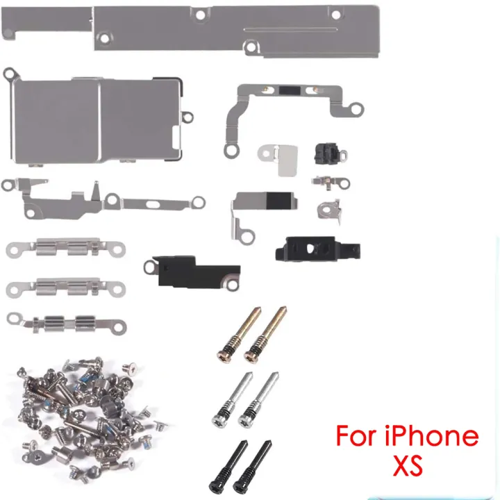 Full%20Inside%20Small%20Parts%20For%20X%20Xr%20Xs%20Max%20Internal%20Metal%20Bracket%20Holding%20Plate%20And%20Screws%20Kit%20Repair%20Replacement%20-%20Image%205