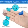 1 and 4 piece Guitar Fingertip Protectors Rubber Guard with Finger Protector Covers Caps for Paperwork, Cutting, Wax Carving, Guitar Playing and Office Supplies Tasks Guitar accessories Silicone Guitar Finger Guards Guitar Fingertip Protection Covers Caps. 