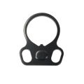 Black support core with ring clip double hole butterfly piece butterfly ring metal Jinming 9th generation buckle buckle 2 a bag outdoor tactical accessories tactical harness loop. 