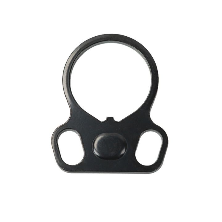 Black support core with ring clip double hole butterfly piece butterfly ring metal Jinming 9th generation buckle buckle 2 a bag outdoor tactical accessories tactical harness loop