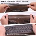 【BestGO】A Pair Silicone Transparent Waterproof Shoe Covers for Men and Women, Reusable Rubber Boot Protectors for Rain and Snow Days, Durable,Water Resistant,Non slip. 