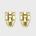 Hardware Toggle Hasp Latch Easy Install Vintage Antique Finish Jewelry Box Clasp 2-Pack Metal Suitcase Latch for Crafting Box. 
