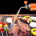 1300℃ Portable Windproof Gas Lighter Blowtorch Flame for Cooking Baking. 