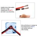 LibiLuxury 2PIN Red Balck Soft Silicone Cable 12~26AWG Heat-Resistance Electrical Power Wire Copper Core Line For Lighting Car CCTV Robots. 