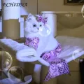 Safe Pet Clothing Adorable Cat Mermaid Costume Stylish Pet Outfit for Cats Cute Fishtail Clothes Perfect Cat Apparel for Beloved Pet Available on Cat Mermaid Outfit. 