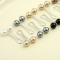 12 Pieces/set Women's Scarf Hijab Clip Brooch Pearl Brooch Fixed Hijab Gift for Friends Clothing Accessories Jewelry. 