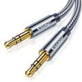 Essager Aux Cable Speaker Wire 3.5mm Jack Audio Cable For Car Headphone Adapter Male Jack to Jack 3.5 mm Cord For Samsung Xiaomi Nokia Oppo Vivo Huawei and Other. 