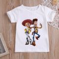 Disney Unisex Girl Boy Casual Tops Toy Story Cowboy Woody Big Family Printed Tees Kids T-shirt Tshirt New Children T Shirts Cute. 