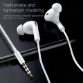 KUULAA In-Ear Earphones with Built-in Microphone Mic 3.5mm Wired Headset for Android phones for Xiaomi Type-C Wired Earsets for Samsung Huawei Lightning for iPhone 15/14/13/12 pro max. 