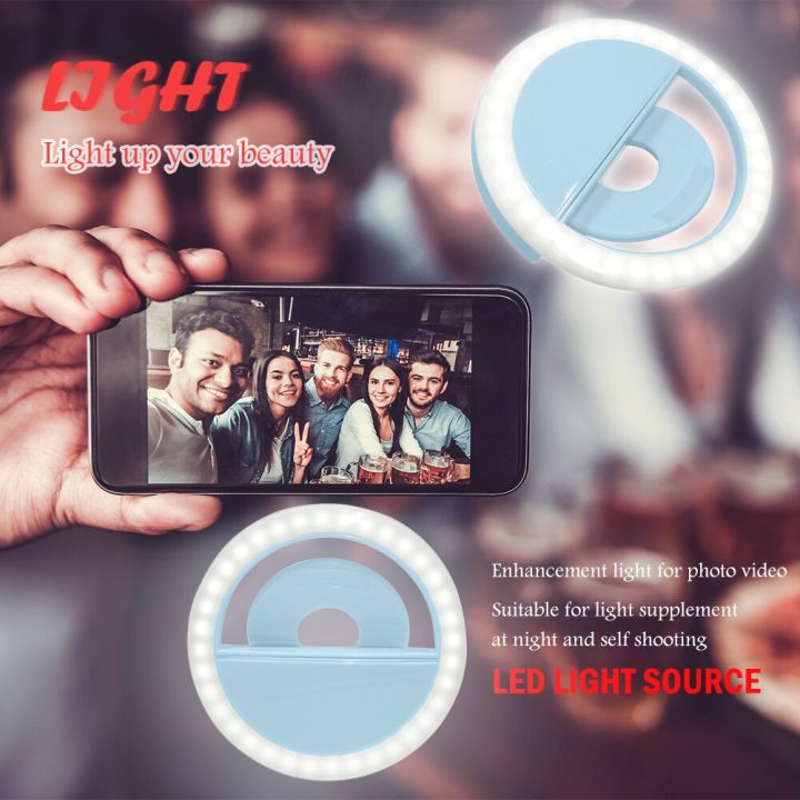 Universal%20Mobile%20Phone%20Fill%20Light%20Beauty%20Selfie%20Light%20LED%20Ring%20Artifact%20Live%20Girl%20Woman%20Photography%20Props%20Flash%20Camera%20Light%20-%20Image%205