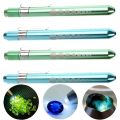 AAA Battery Useable LED Pen Torchlight With Pupil Gauge Pocket Clip For Test the Gemstones (Battery Not Included). 