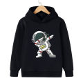 2023 pink kids astronaut cartoon clothes baby boys cotton shirt fashion cotton hoodie children spaceman tops undershirt. 