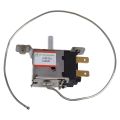 2X WPF22A 2Pin Refrigerator Refrigeration Thermostat w 30cm Metal Cord. 