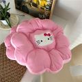 Cute Cartoon Hello Kitty Chair Cushion Round Soft Sofa Back Pillow Plush School Office Supplies Seat Cushion. 