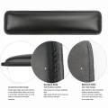 Luxury PC Laptop PU Leather Wrist Rest With Meomery Foam for Standard Keyboards. 