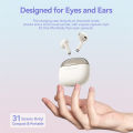 Vention Elf E07 Bluetooth 5.3 Earphone AI Based ENC Wireless Earbuds High Fidelity Audio Headset with Mic Support Call Video Touch Control True Earphones. 