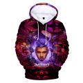 Popular Chris Brown 3D hoodies sweatshirt men women kids fashion print hip hop singer breezy pullover High Street Men's hoodies. 