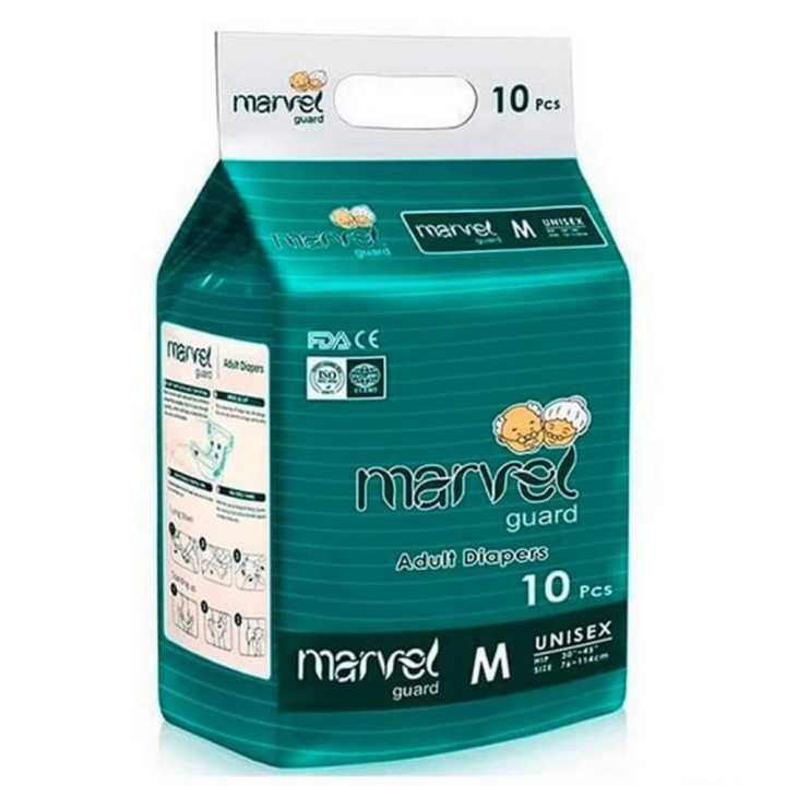 Marvel Guard Adult Diapers - Medium