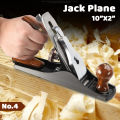 Woodworking hand plane No. 4 Jack plane 250mm x 50mm 10"x 2" wood planning tool. 