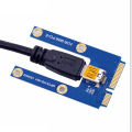 【Atoztide Store】Mini PCIe to PCI Riser for Laptop External image Card EXP GDC BTC MPCIe to PCI-E Mining Card. 