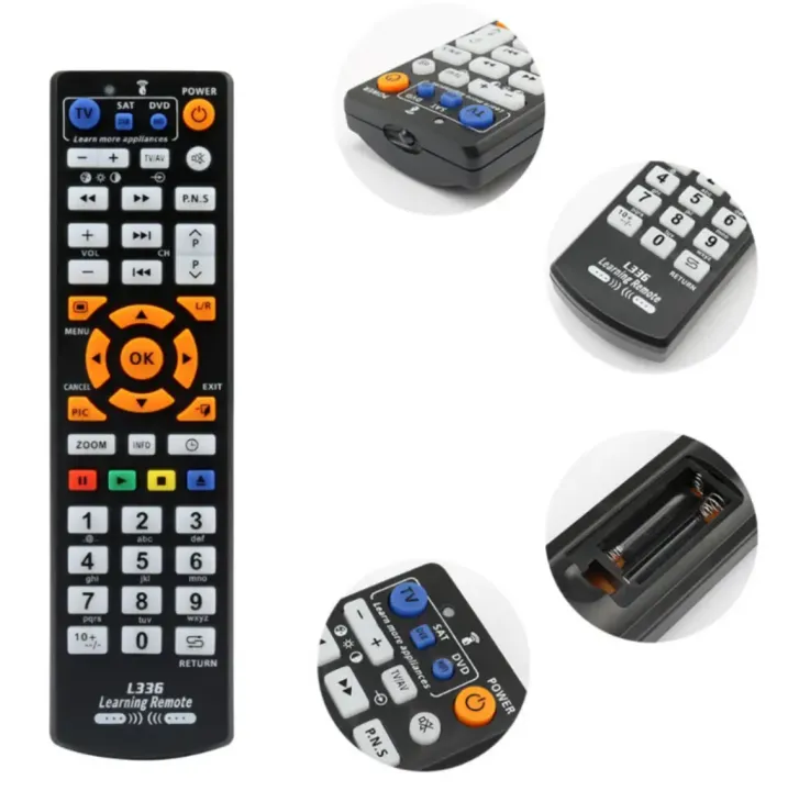 Universal%20IR%20Learning%20Remote%20Control%20for%20Smart%20TV%20VCR%20CBL%20DVD%20SAT%20STR-TV%20CD%20VCD%20HI-FI,%20for%20All%20Brands%20IR%20Remote%203%20in%201%20Programmable%20Controller%20L336%20-%20Image%204