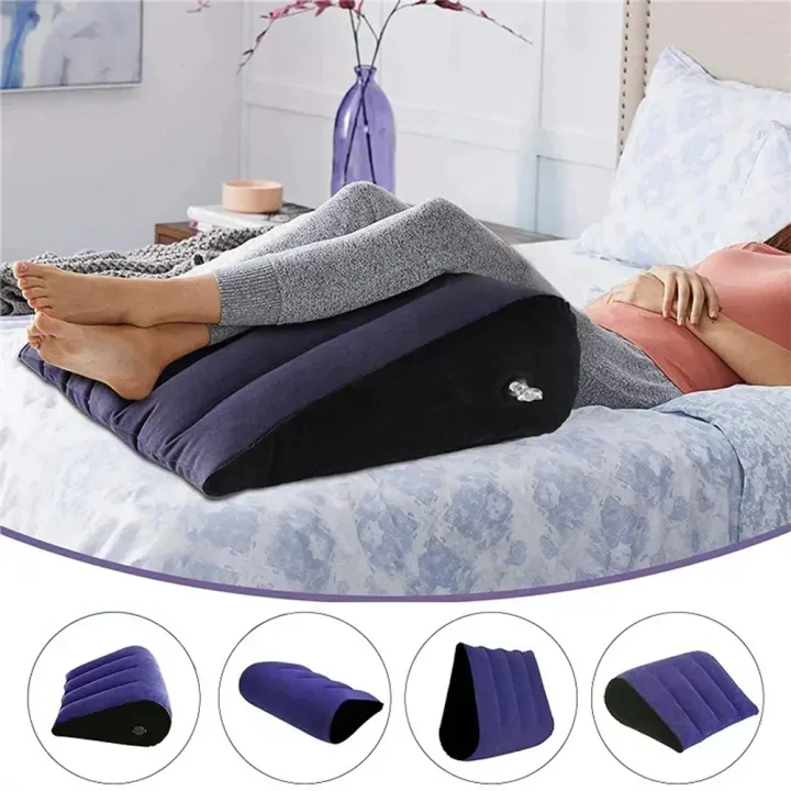 Triangular%20Inflatable%20Wedge%20Body%20Pillow%20Cushion%20Yoga%20Posture%20Aid%20Leg%20Elevation%20for%20Sleeping%20Travel%20-%20Image%207