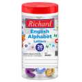 Richard English Letter Set - 26Pcs (Bottles). 