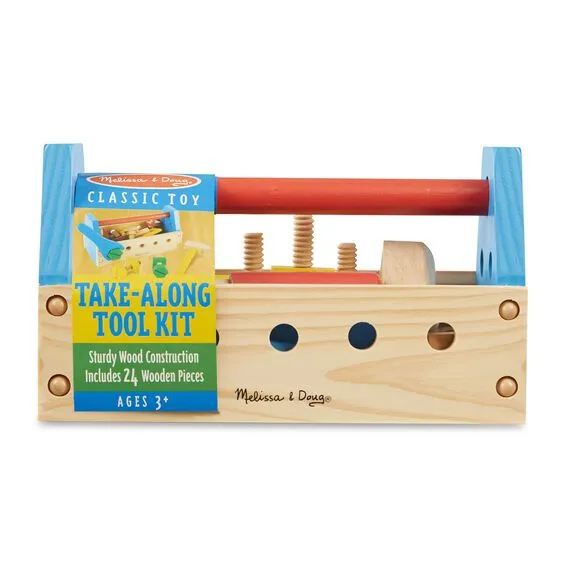 Melissa & Doug - Take-Along Tool Kit Wooden Toy