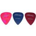 3Pcs Guitar Pick set Celloloid Maverick Tortex 0.46mm, 0.71mm, 0.81mm Gauge Celloloid and nylon Guitar Picks Guitar and bass Accessories. 