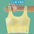 Seamless Girls' Underwear Developmental Girl Junior High School Student the Big Kids Bra Student Vest Summer Thin. 