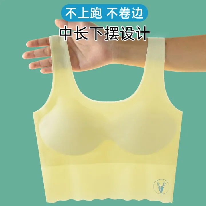 Seamless%20Girls'%20Underwear%20Developmental%20Girl%20Junior%20High%20School%20Student%20the%20Big%20Kids%20Bra%20Student%20Vest%20Summer%20Thin%20-%20Image%203