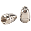 46PCS for -55 -60 WSD-60 Plasma Cutter Consumables Kit Plasma Cutting Torch Tip Nozzles Electrodes Shield Cap 1.0mm. 