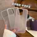 HOCE Ultra Thin Matte Hard Clear Phone Cases For iPhone 17 Air 16 15 14 13 12 11 Pro Max 14 15 Plus 16e  Case Slim Silky Skin Frosted PC Back Cover. 